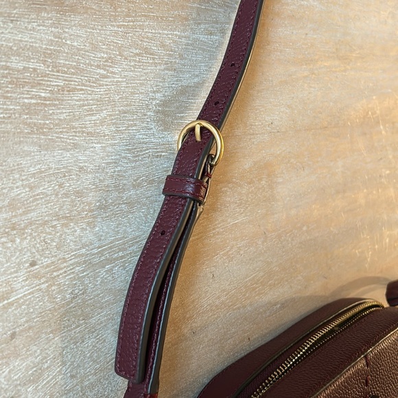Tory Burch McGraw Camera Bag in Claret - Picture 10 of 13
